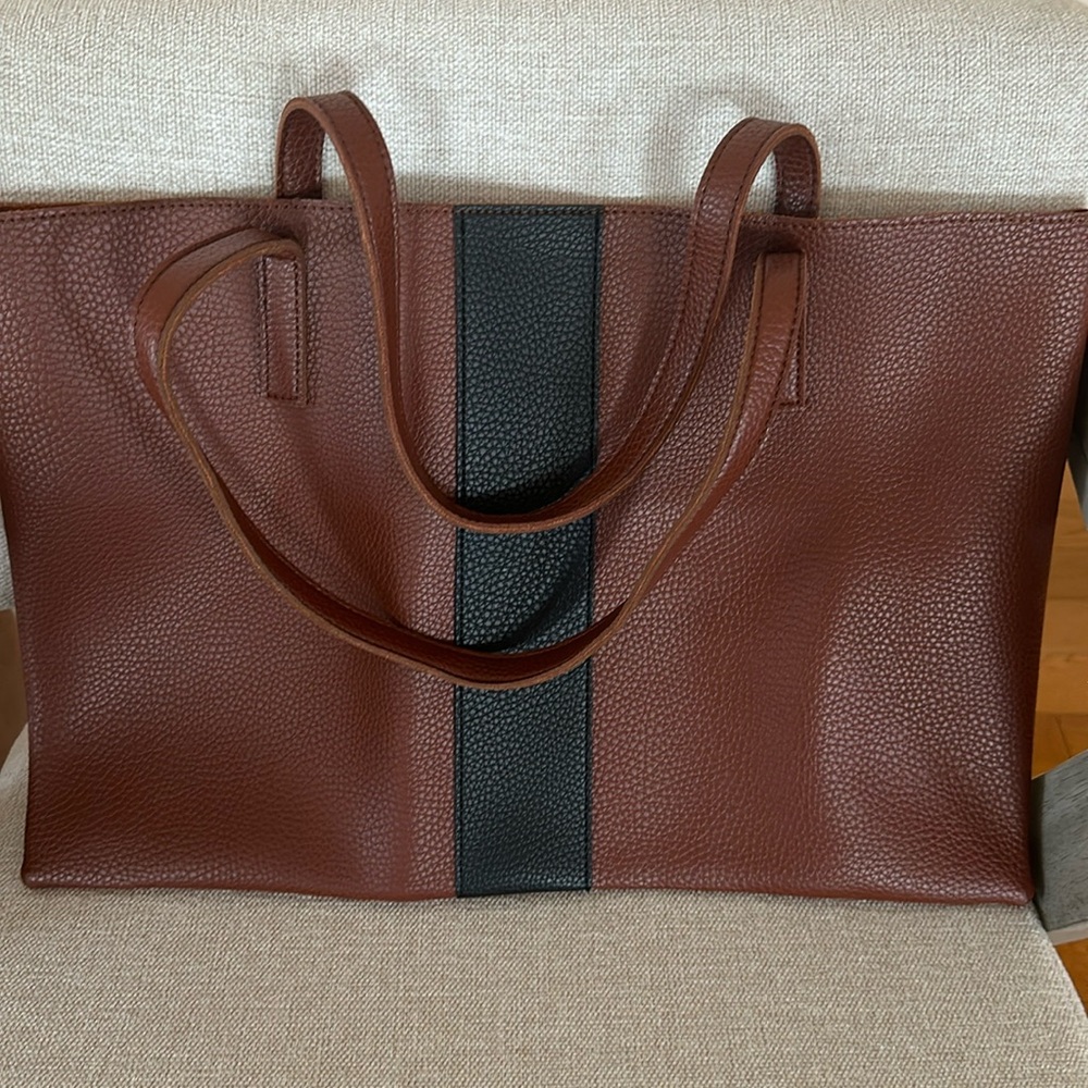 Vince Camuto vegan leather tote bag. New.
